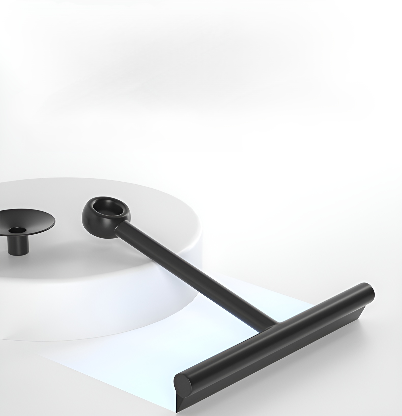 Einseitiger Silikon-Glaswischer Boden Küche Bad WC-Reiniger Autofensterwischer