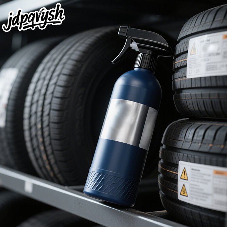 【タイヤの黄ばみ対策】タイヤ洗浄剤です。