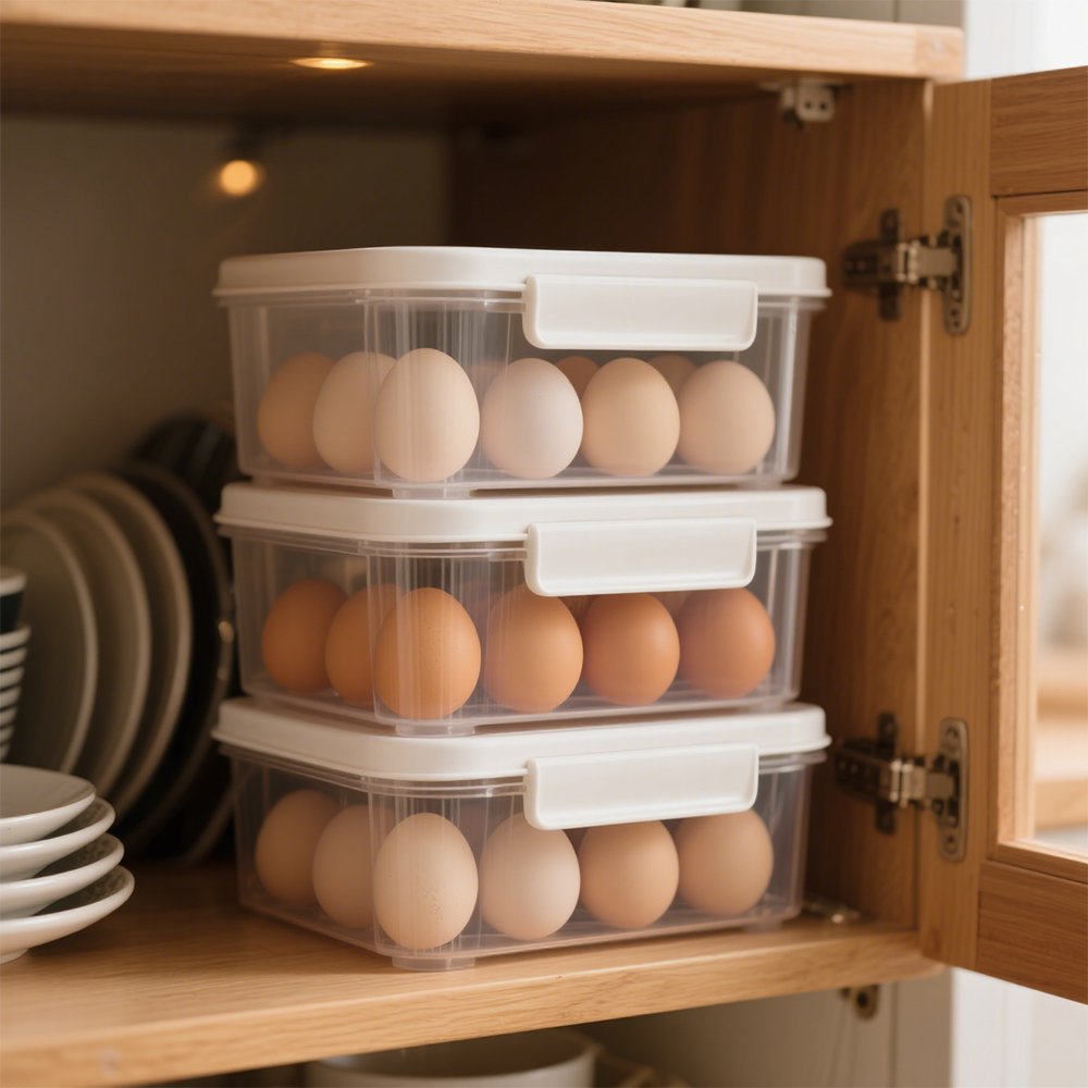 大容量冷蔵庫卵保存ボックス