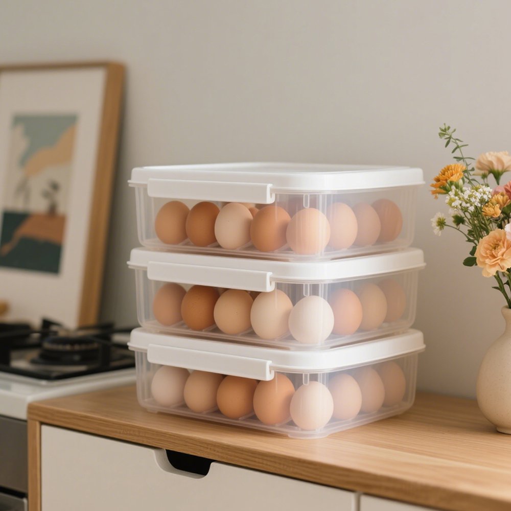 大容量冷蔵庫卵保存ボックス