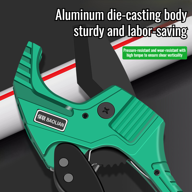 Cutting pipe Cutter pipe cutter Comfortable hand feeling rebound Stainless Steel Blades sk5 steel Al