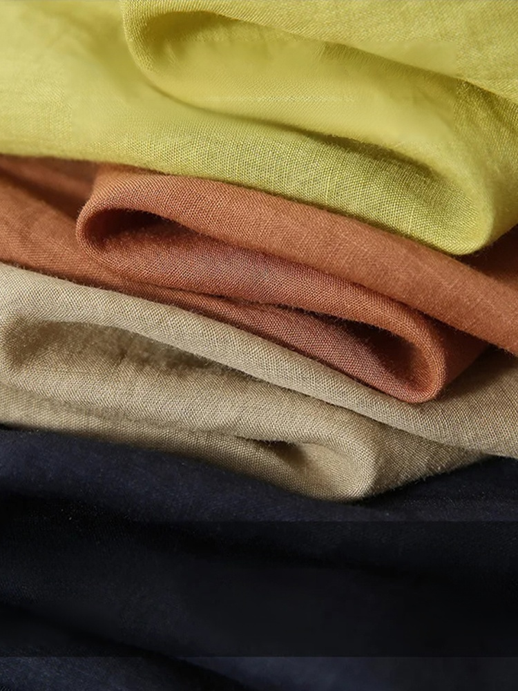 ゆったり綿麻上下セット