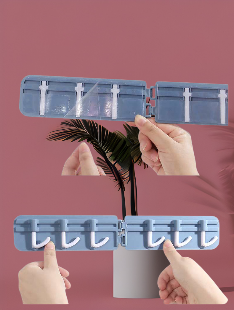 Instalace bezešvého rohového háčku bez vrtání