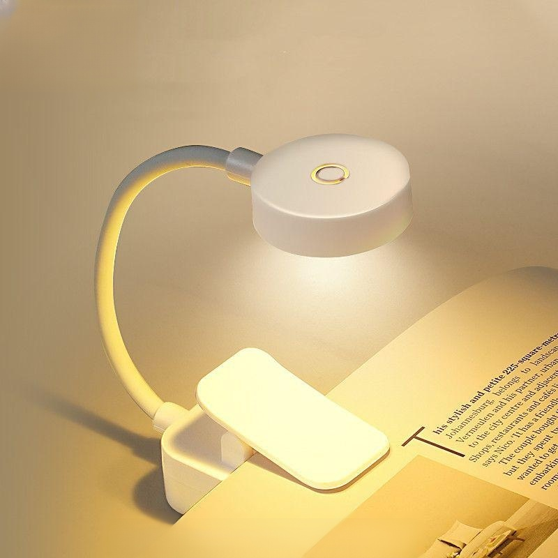 Mini rechargeable battery book lamp