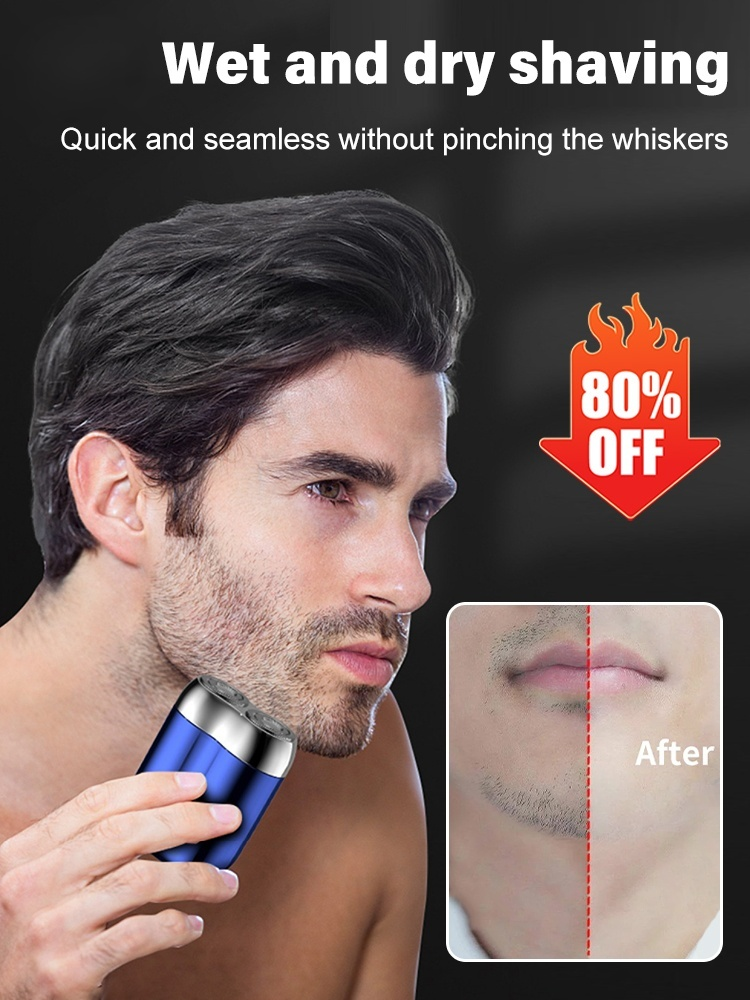New Model Mini Dual-Head Electric Shaver