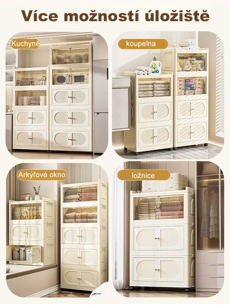 Skládací skříň bez instalace