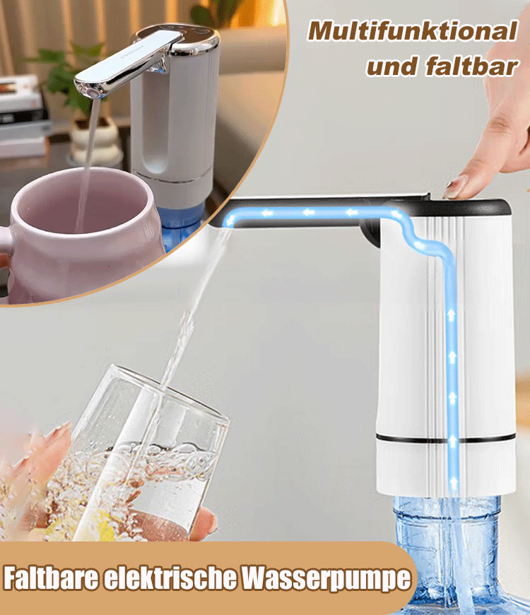 Faltbarer elektrischer Wasserabsauger