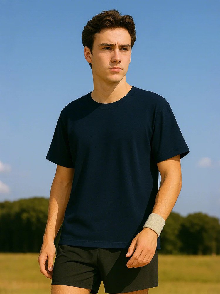 Pánské rychleschnoucí tričko s včelí plástve