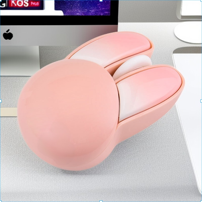 mofii Moss Hand M6 ワイヤレスマウス 女の子向け かわいいウサギ オフィス ノートパソコン用マウス