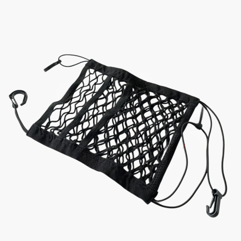 Car seat storage net pocket