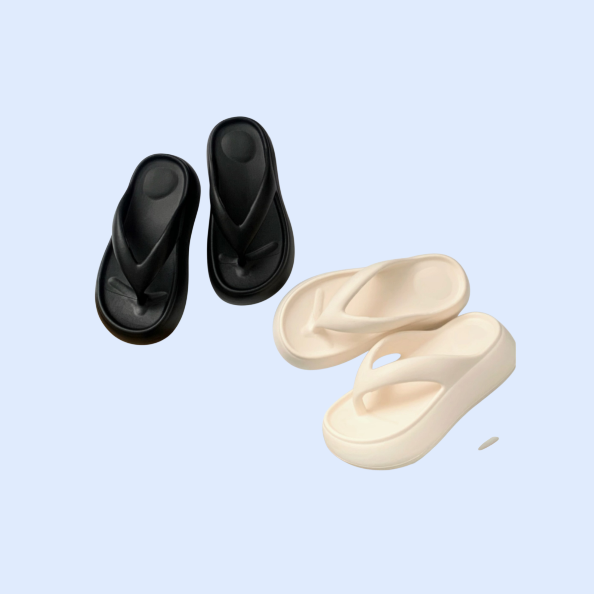 شبشب زنوبة بإطار سميك ومريح للغاية