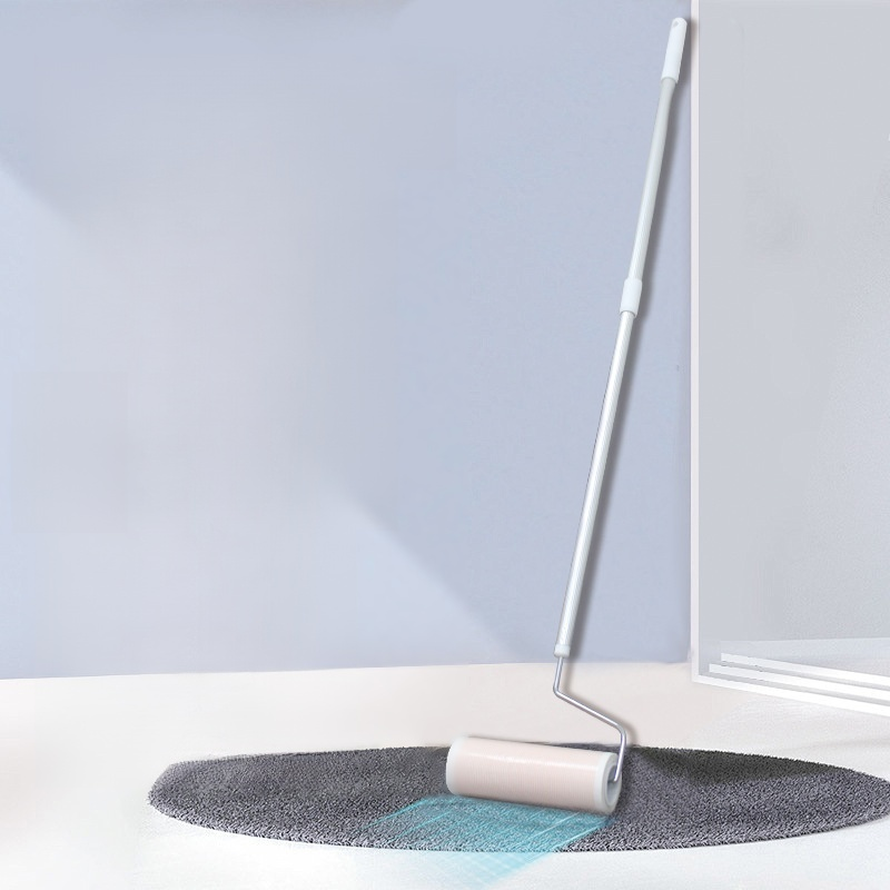 伸縮可能なポール付き粘着クリーナー