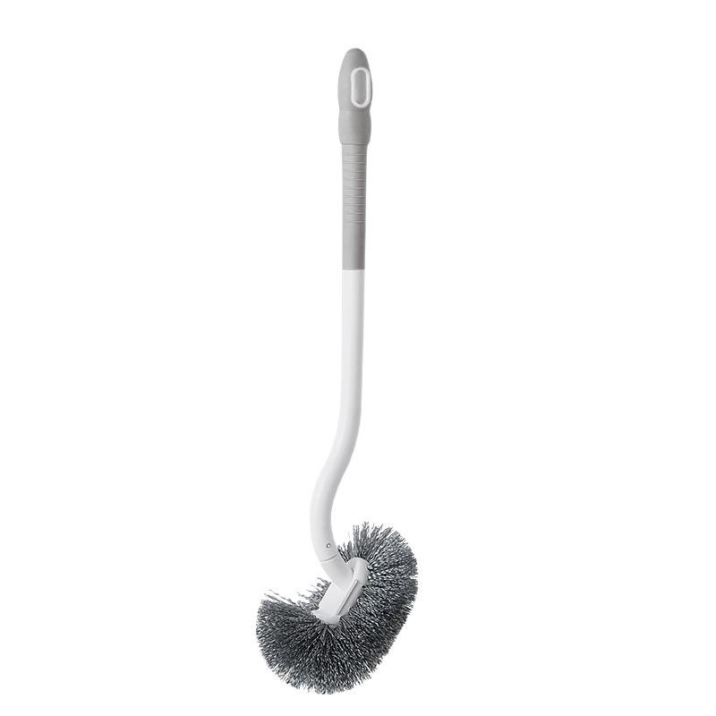 Japanese toilet brush bathroom dead corner household toilet brush toilet brush long handle wall-moun