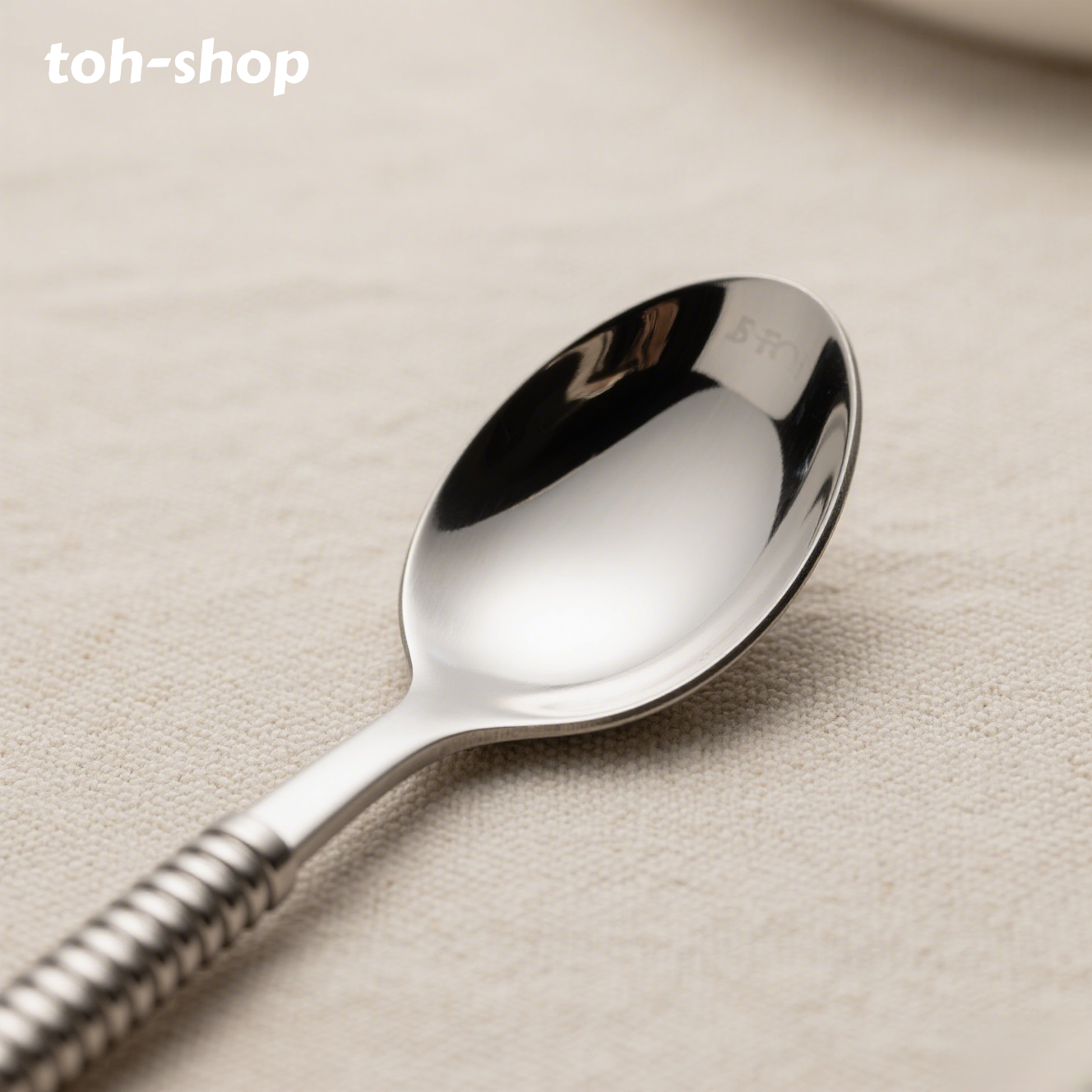 rozsdamentes acél evőeszköz kanál