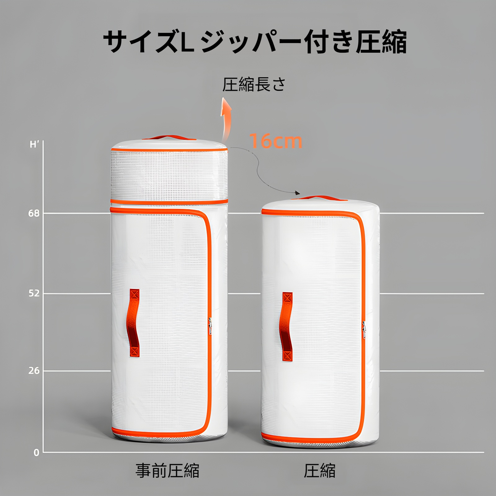 防湿仕様の円筒形収納バッグの特徴