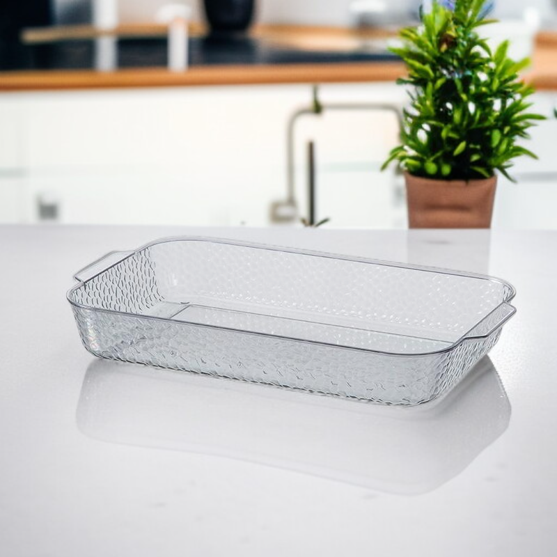 다기능 가정용 투명 과일 접시