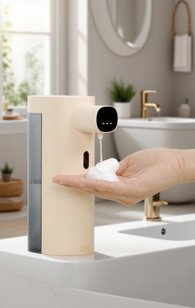 自動で石鹸が出るスマートソープディスペンサー
