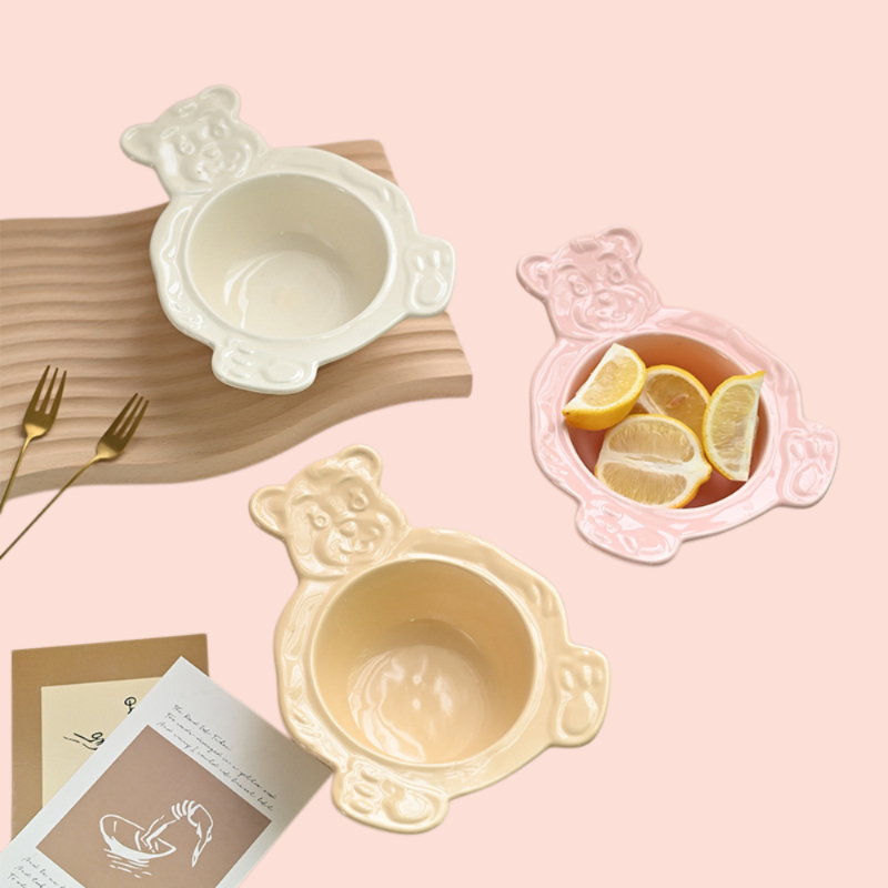 おやつ用セラミックボウル シリアルミルク朝食ボウル