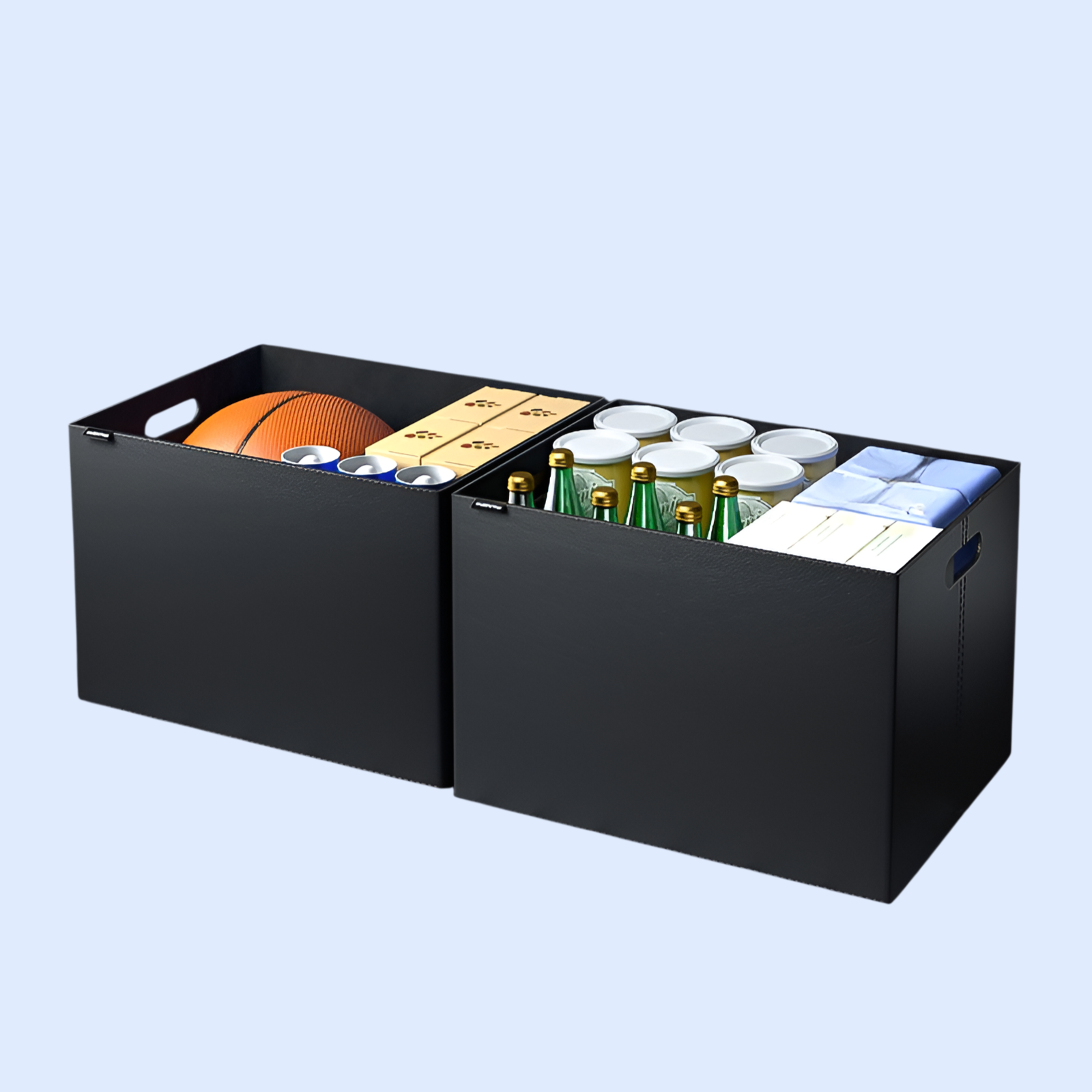  大容量おしゃれ収納バスケット