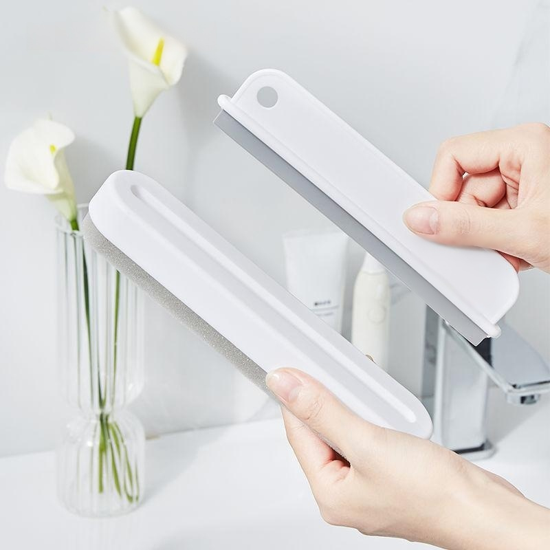 Japanese countertop scraper small scraper bathroom glass wiper artifact silicone cleaning tool bathr