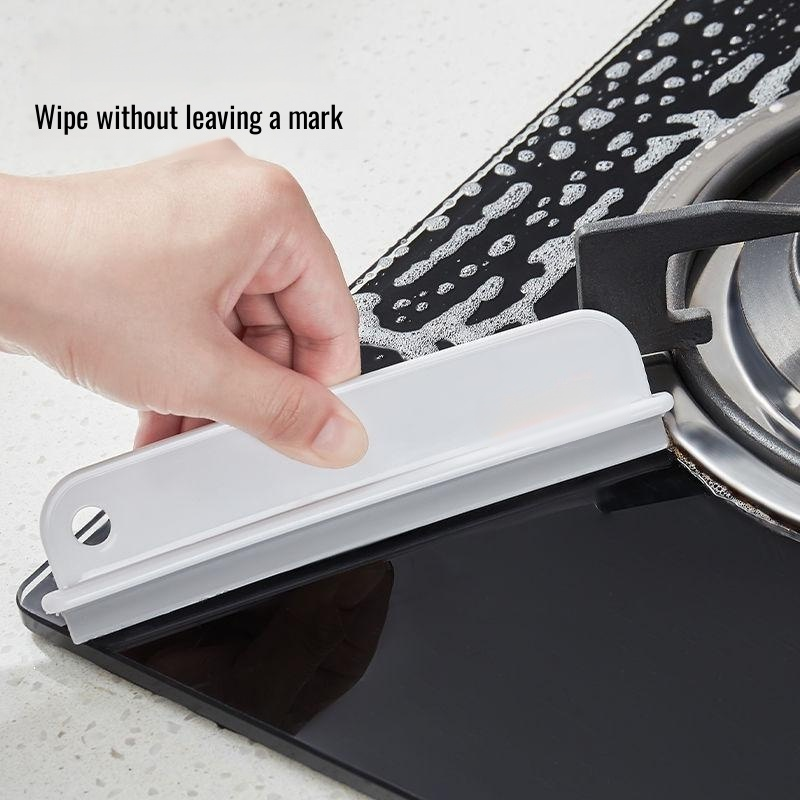 Japanese countertop scraper small scraper bathroom glass wiper artifact silicone cleaning tool bathr