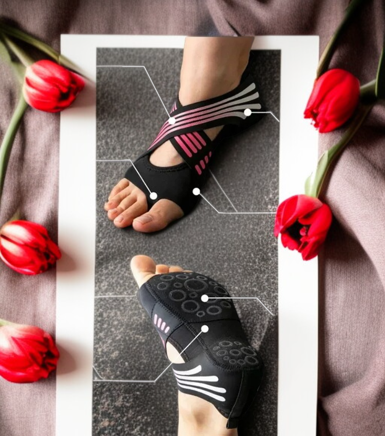 扁平足サポートヨガソックス