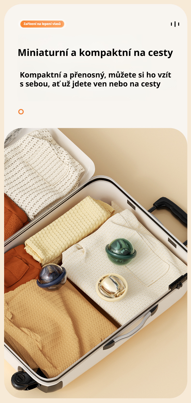 Praktický odstraňovač chlupů pro každodenní použití