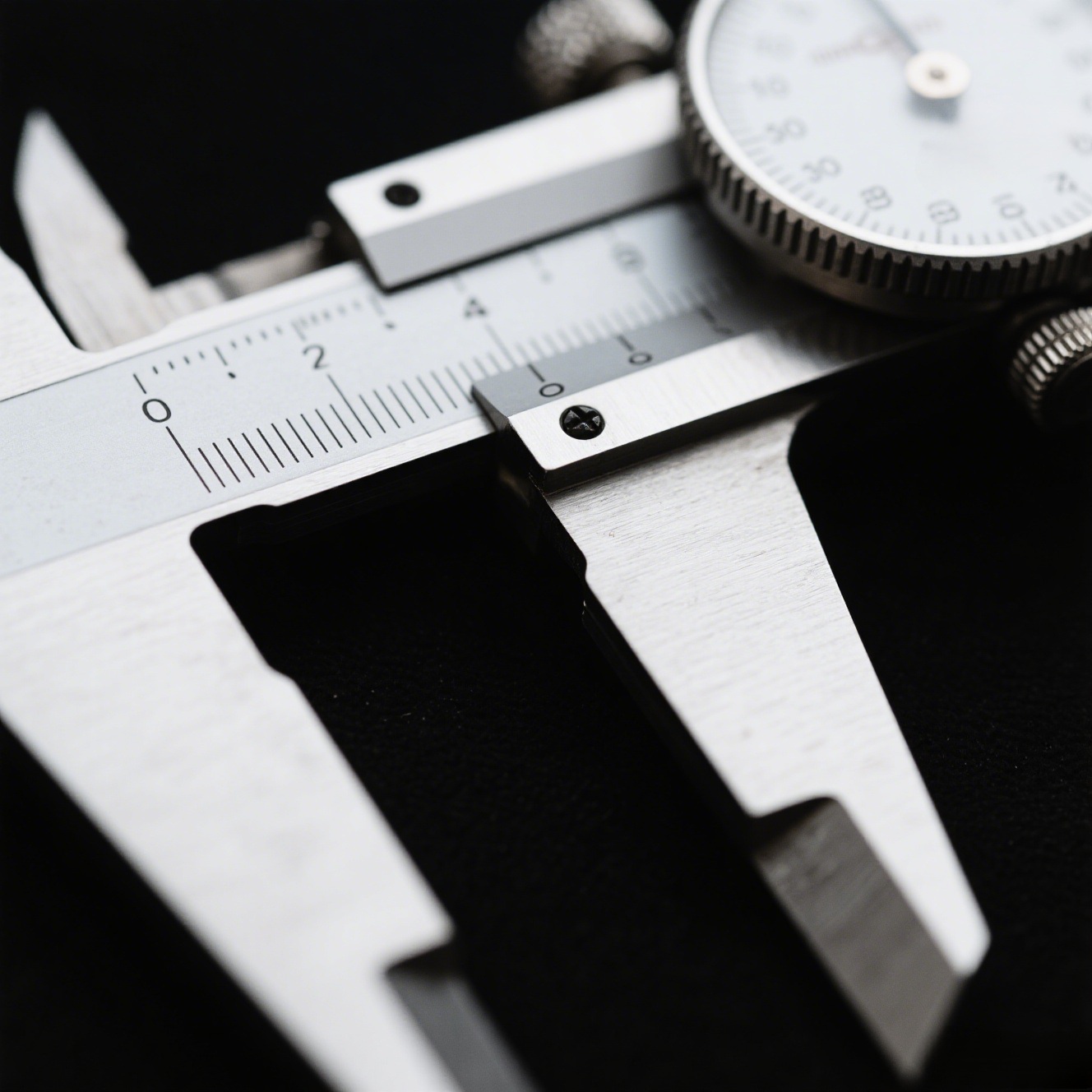 Messschraube für feine Justierungen