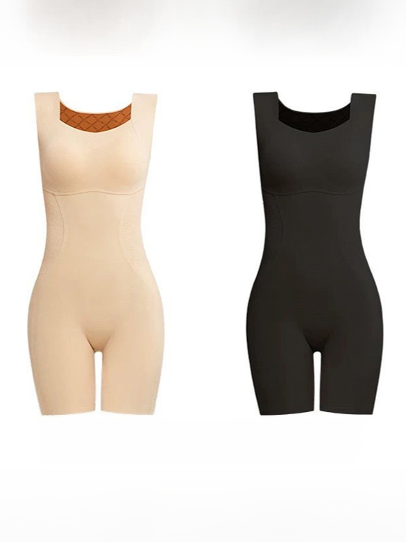 【กระชับรูปร่างทั้งตัว】บอดี้สูทกระชับสัดส่วนแบบไร้รอยต่อ