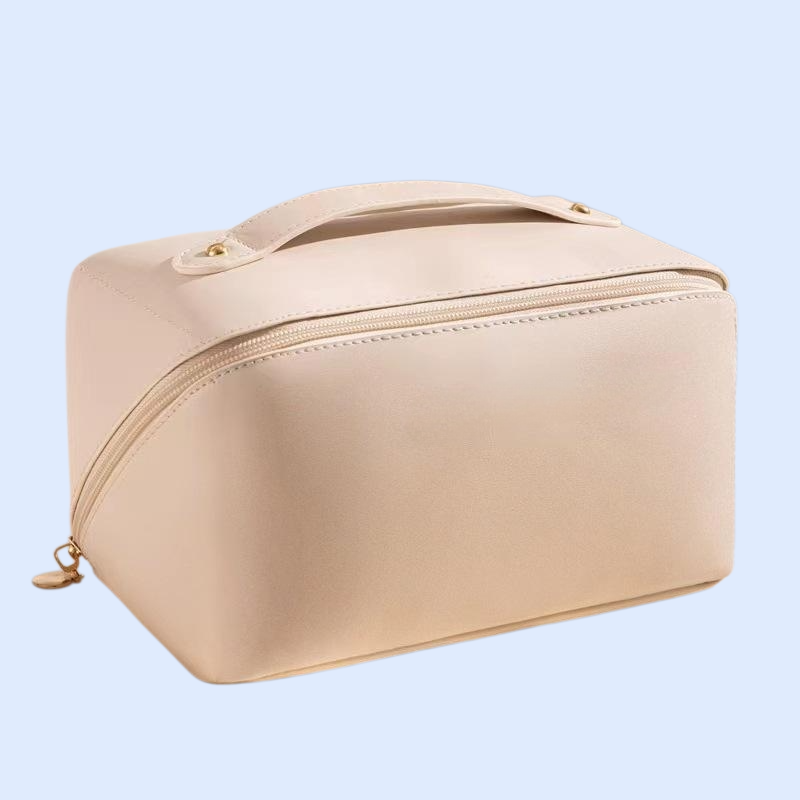 pu fashionable and convenient cosmetic bag travel storage bag large capacity wash bag hand improve a