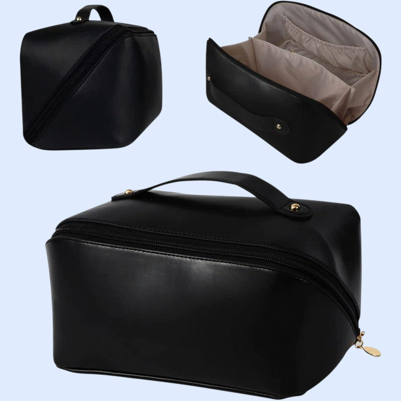 pu fashionable and convenient cosmetic bag travel storage bag large capacity wash bag hand improve a