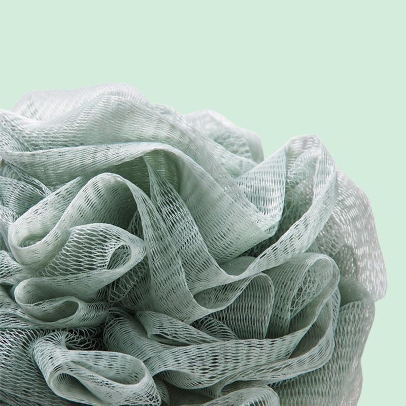 Color matching bath flower soft bathing tool