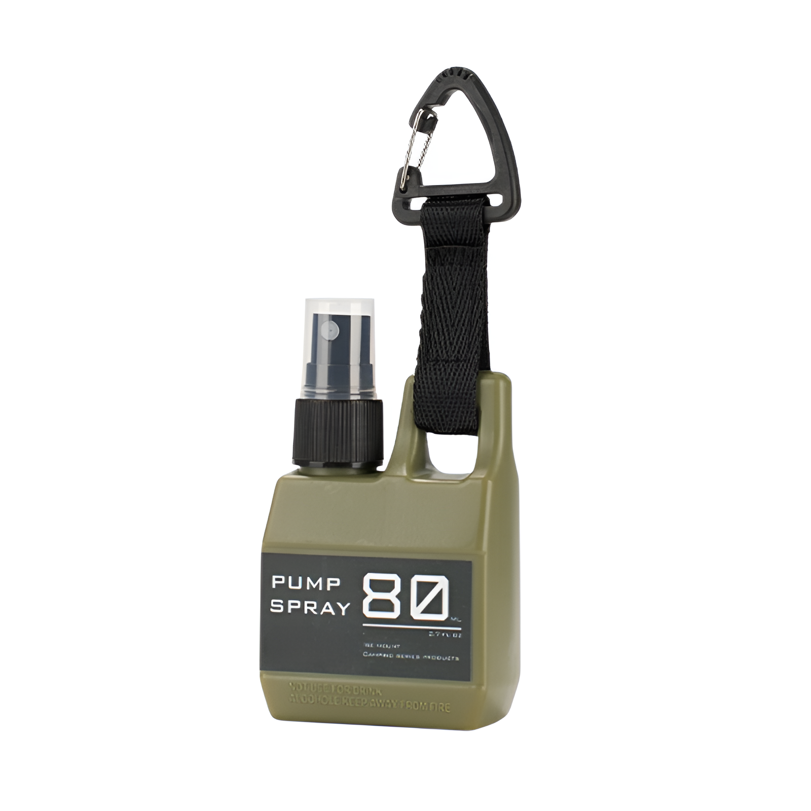 아웃도어 여행 휴대용 플라스틱 포트 소독제 스프레이 병 소분병 압착식 알코올 스프레이 병