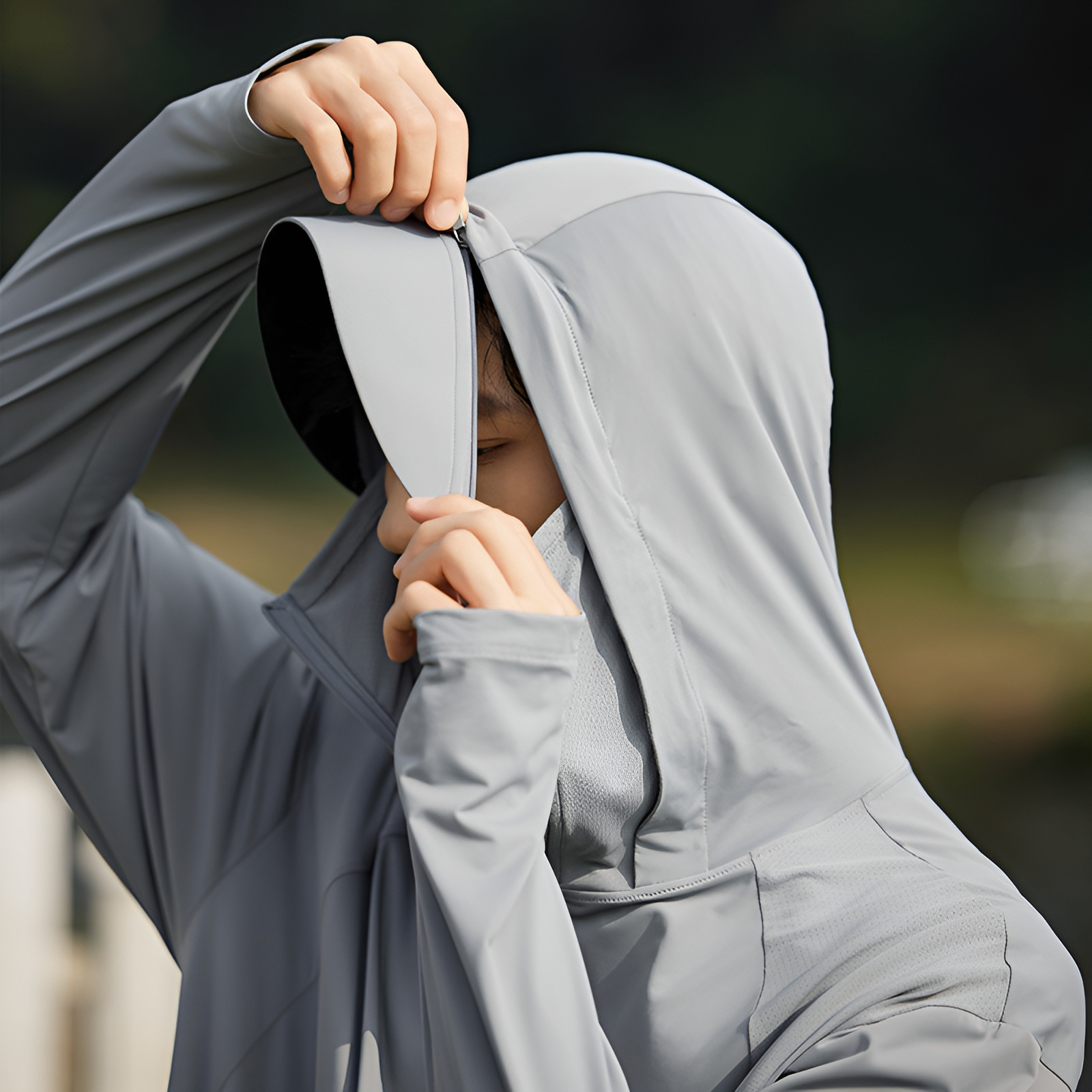 夏用アイスシルク日焼け止め服、女性用UPF50+日焼け止め服、オリジナルヤーン日焼け止め服、男性用アウトドア日焼け止め服、紫外線防止日焼け止め服、サイクリング釣り服、カスタム日焼け止め服