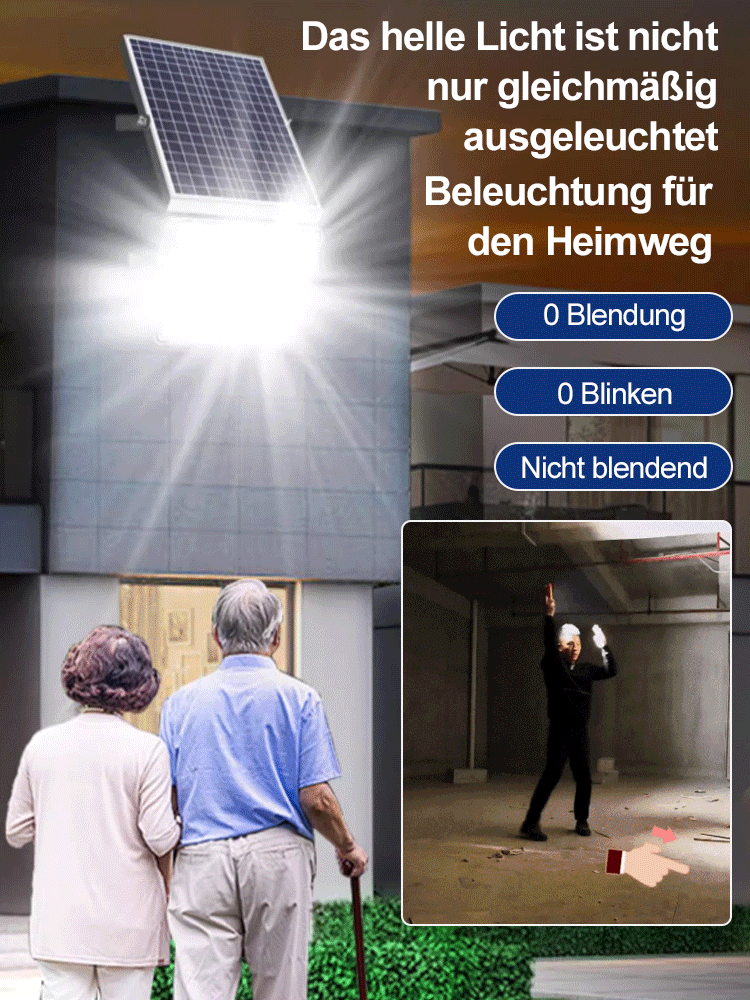 Eine neue Solarlampe hält zehn Jahre