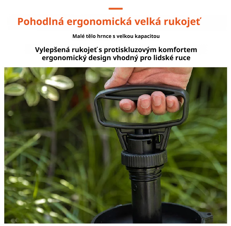 Kompaktní konvička na zalévání pro malé zahrady