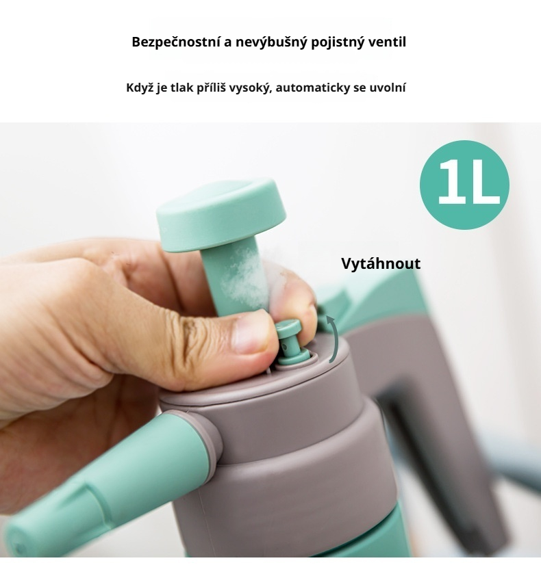 Postřikovač na postřik hnojiv a pesticidů