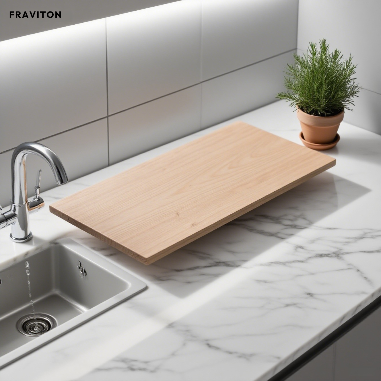 반죽을 위한 고급스러운 나무 반죽판