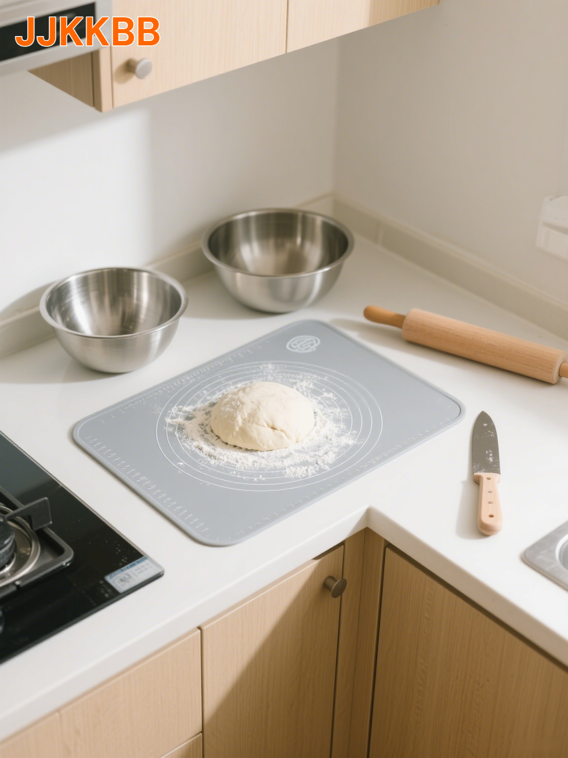 실리콘 노스틱 반죽 반죽 패드