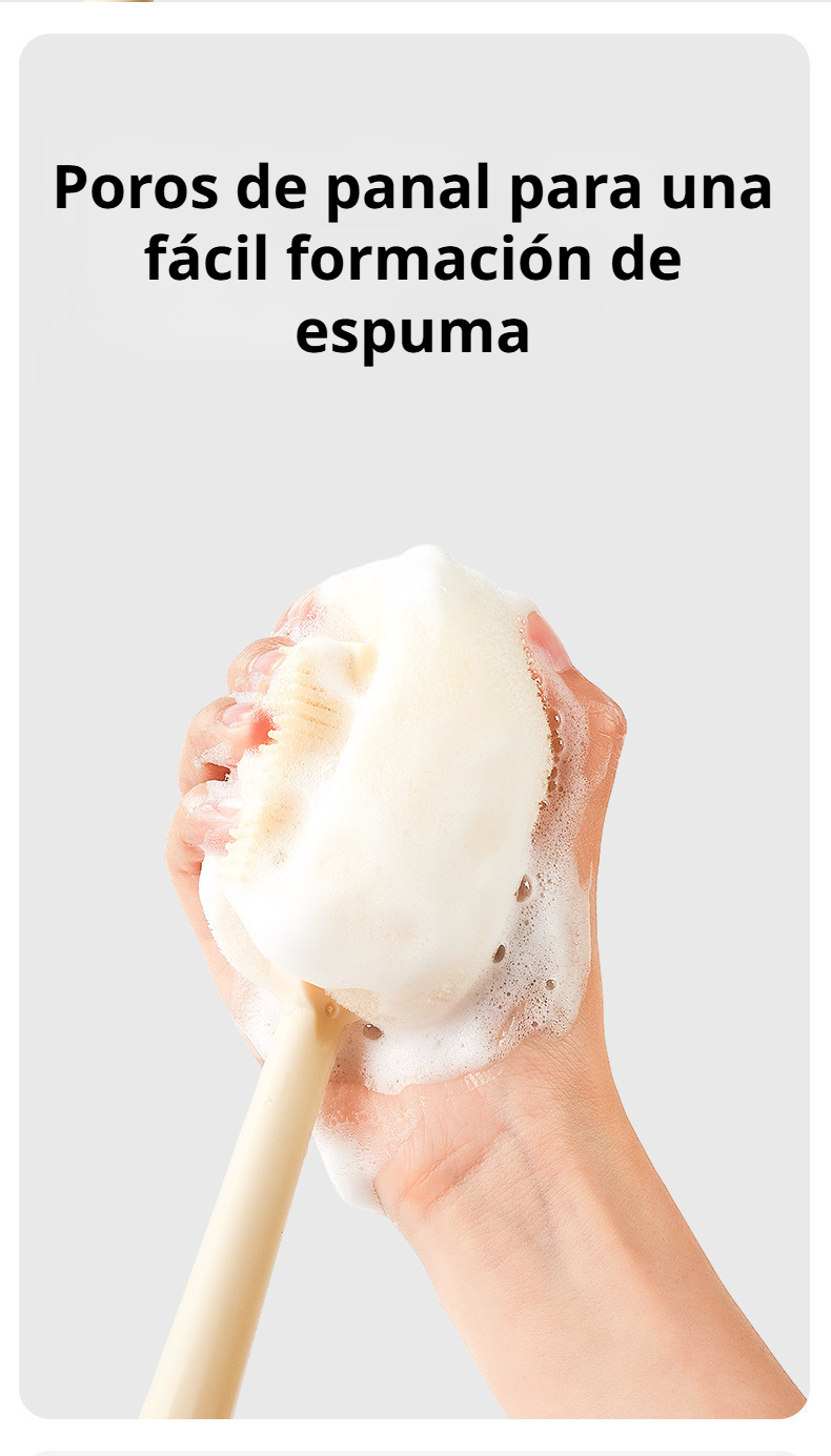 Cepillo de limpieza con mango largo para botellas difíciles de alcanzar