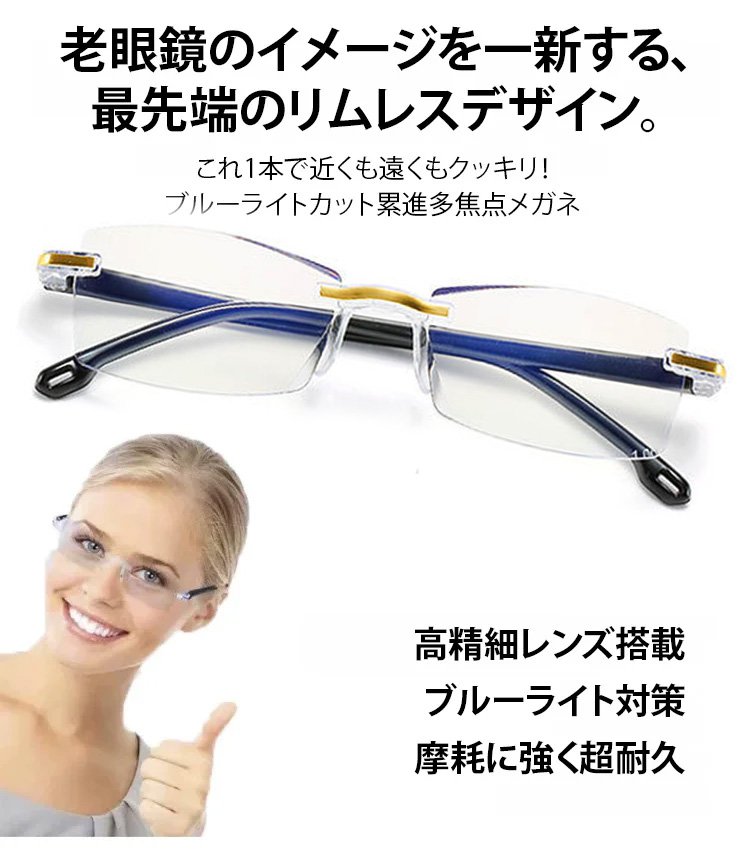 遠近両用メガネのパッケージ写真