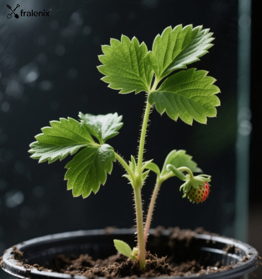 Smetanové sazenice jahod