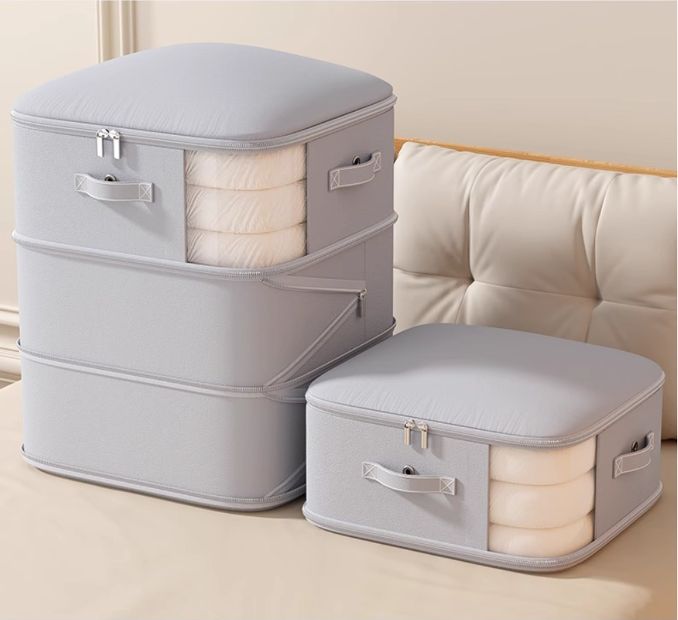 キルトやシルクキルトの収納バッグ