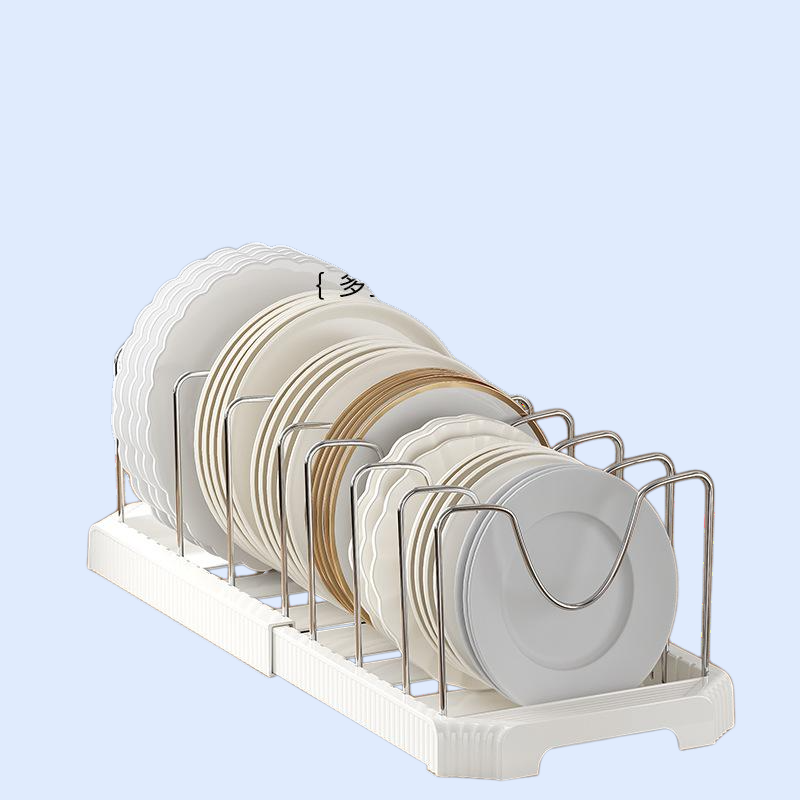 망원경식 볼 랙 냄비 보관 랙 배수 냄비 랙 다기능 주방 조리대 보관 랙 냄비 덮개 랙 접시 랙