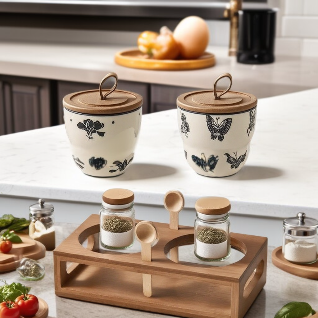 고온 내열 세라믹으로 만든 조미료 용기