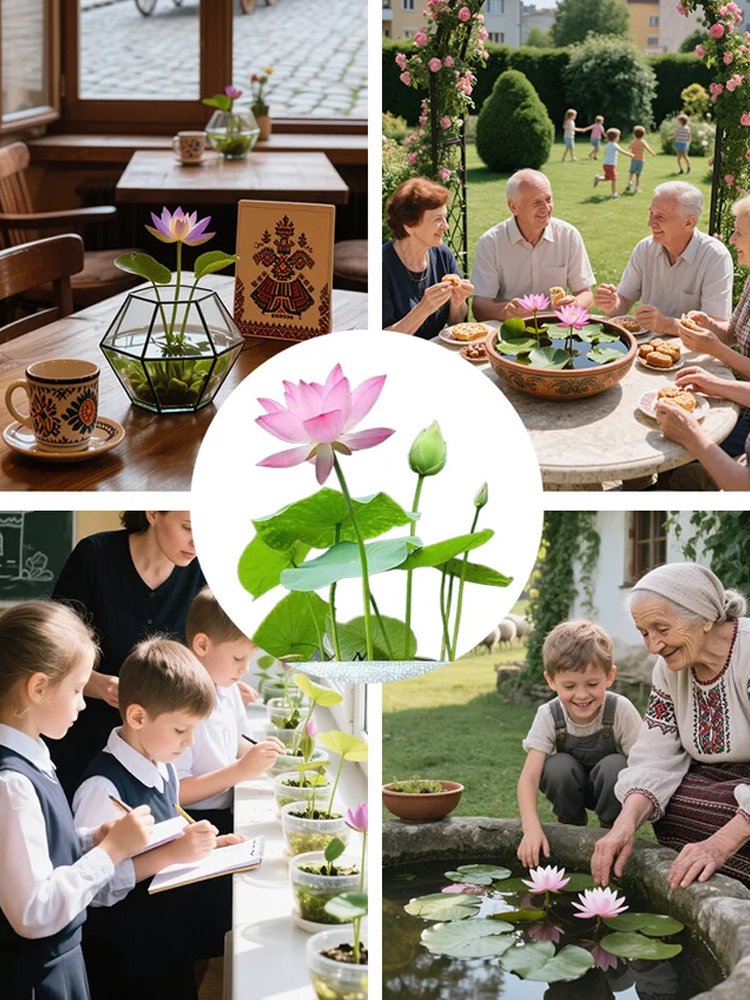 【Na pomyślność i bogactwo】Nasiona lotosu miskowego