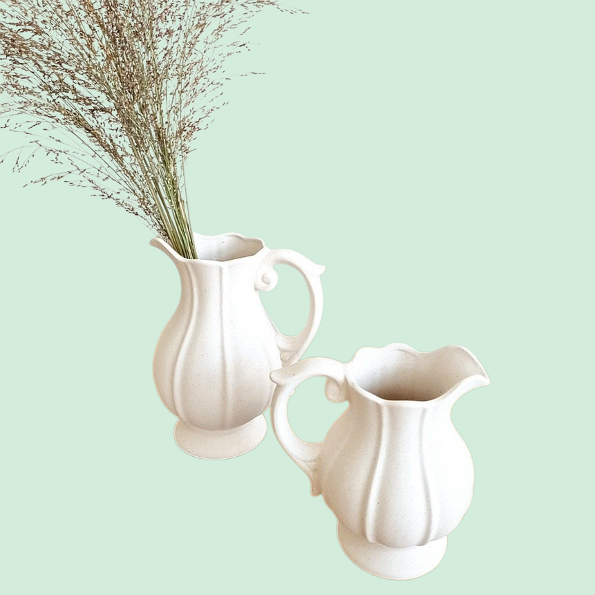 펜션 가정용 도자기 꽃병 수경 장식 연장 꽃꽂이 꽃병 카페 주전자 생활용품