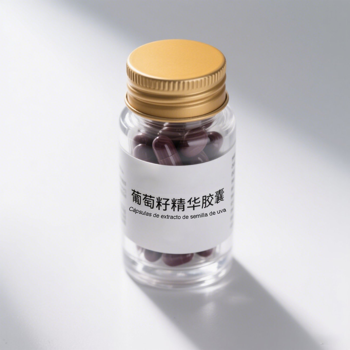 Cápsulas de Extracto de Semilla de Uva (100mg por botella, paquete de 3 botellas)