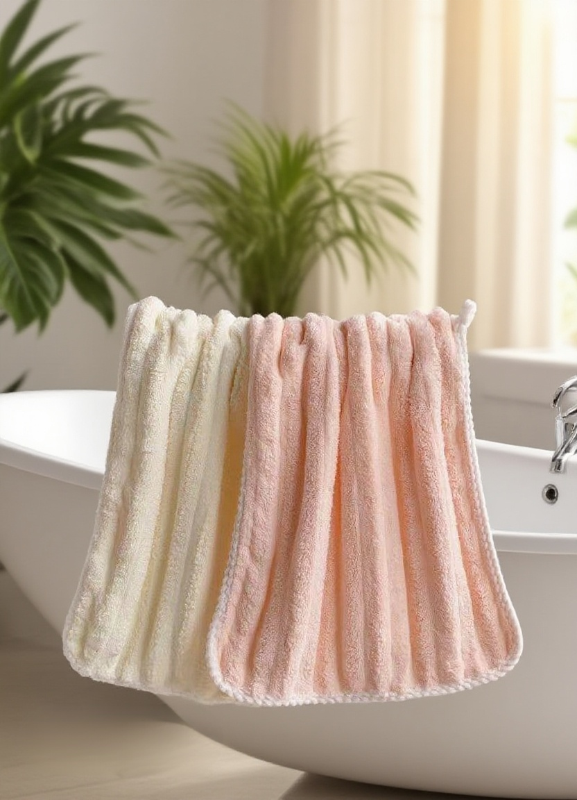 珊瑚絨柔軟加厚毛巾特寫質感