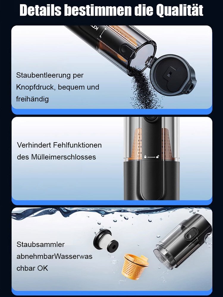 5-in-1 Intelligenter Handstaubsauger